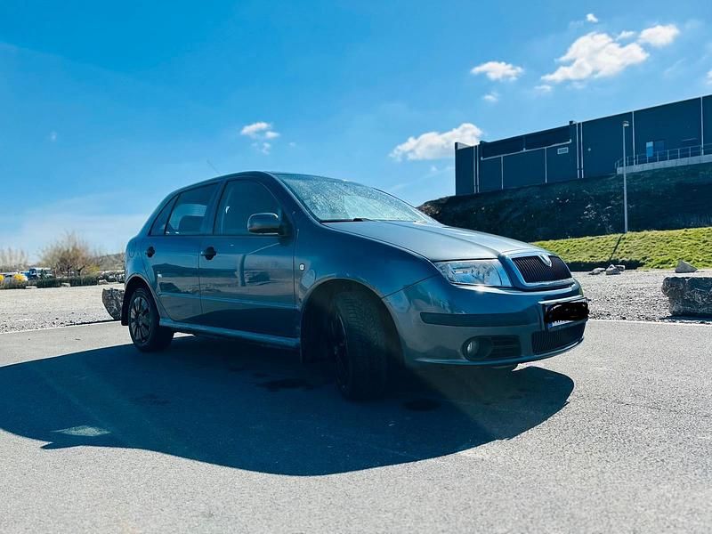 Gebraucht Skoda Fabia 2005 Grau Kleinwagen