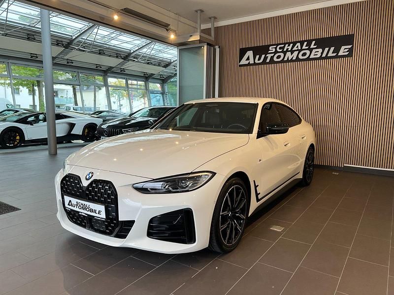 Weiß Gebraucht 2023 BMW 420 Gran Coupé M Sport Coupé | 38.890 € (Superpreis) - Bild 1/4