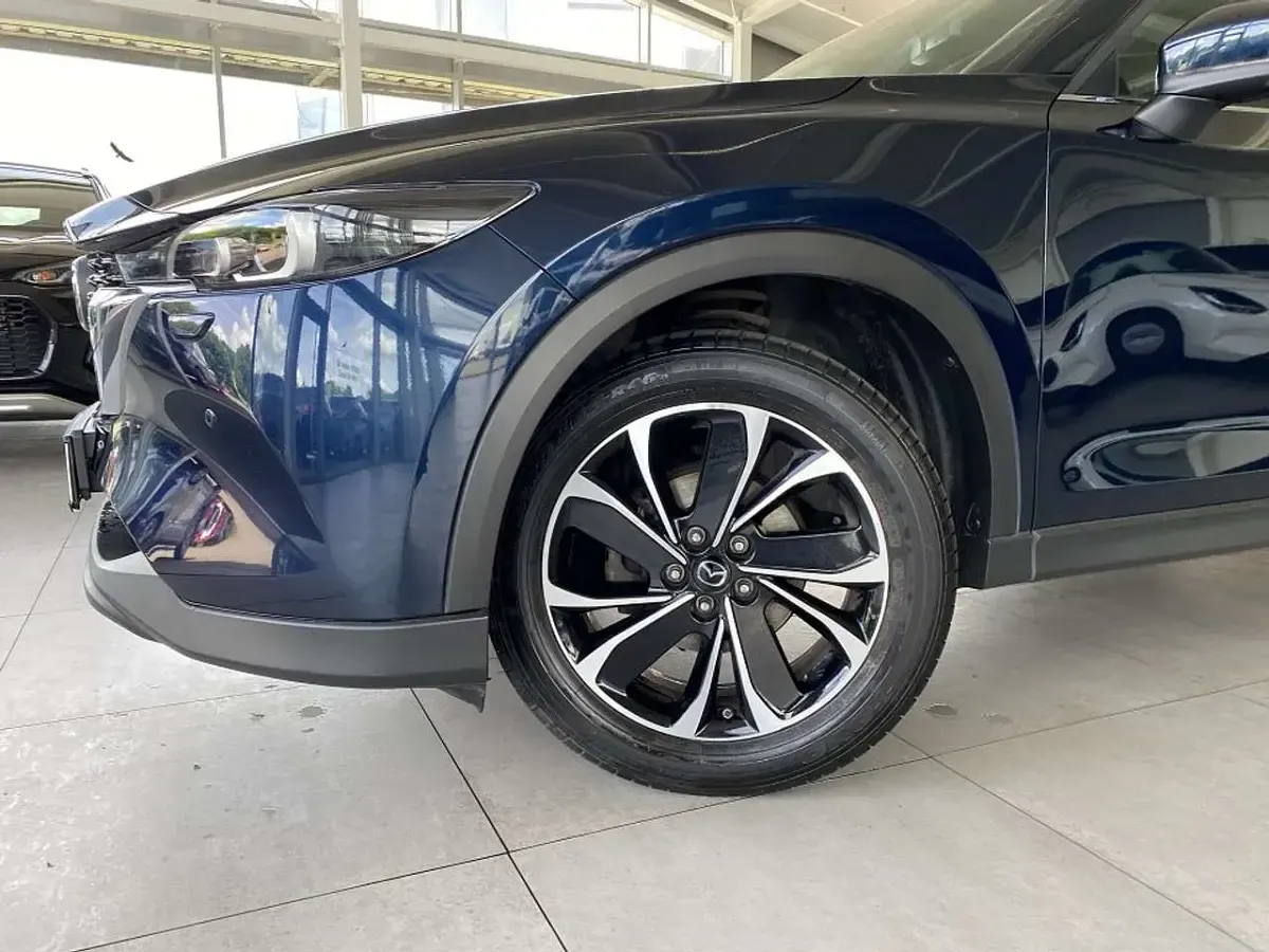Gebraucht Mazda CX-5 Ad'Vantage 194 PS (142 kW) 2022 Deep crystal blue SUV