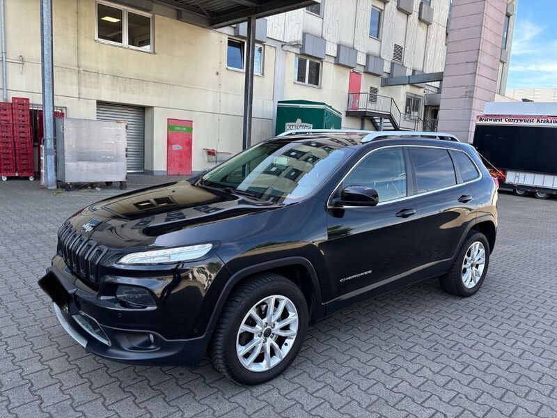Schwarz Gebraucht 2014 Jeep Cherokee Limited SUV | 10.990 € (Fairer Preis) - Bild 1/4