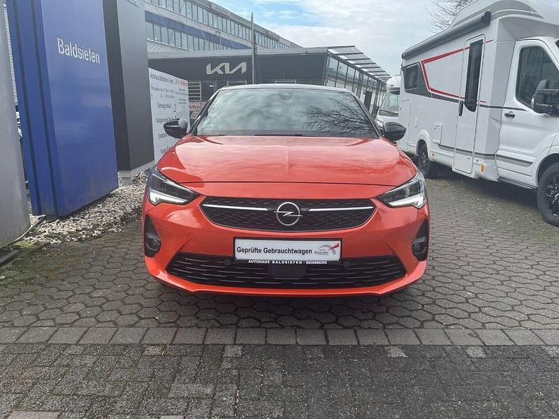 Gebraucht Opel Corsa-e GS Line 100 kW (136 PS) 2021 Power orange/dynamic orange Kleinwagen