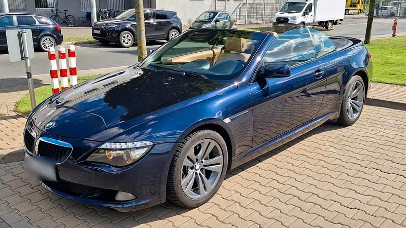 Blau Gebraucht 2009 BMW 635 Cabriolet Cabrio | 14.999 € (Guter Preis) - Bild 1/4
