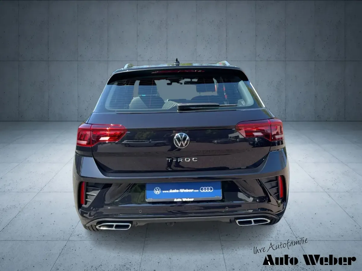 Gebraucht VW T-Roc R-line 150 PS (110 kW) 2024 Schwarz SUV