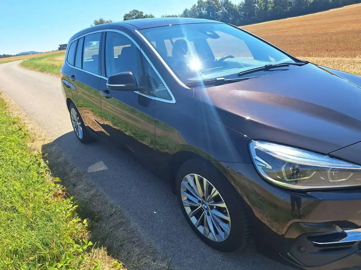 Gebraucht BMW 218 Gran Tourer Luxury Line 140 PS (102 kW) 2019 Braun Van / Kleinbus