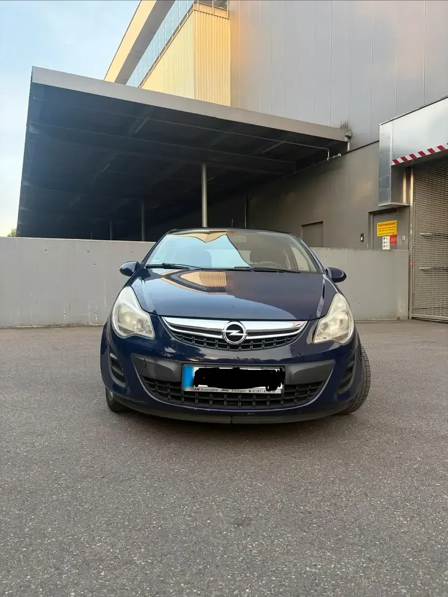 Gebraucht Opel Corsa 69 PS (50 kW) 2011 Blau Kleinwagen