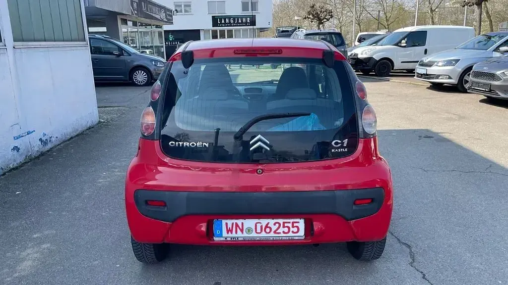 Gebraucht Citroën C1 Advance 68 PS (50 kW) 2008 Rot Kleinwagen