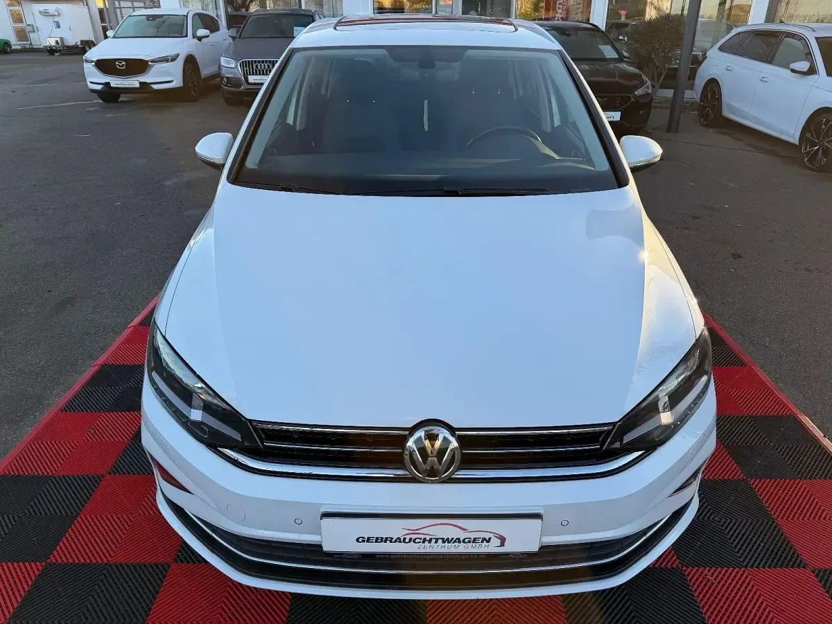 Gebraucht VW Golf Sportsvan Join 150 PS (110 kW) 2019 Weiß Van / Kleinbus
