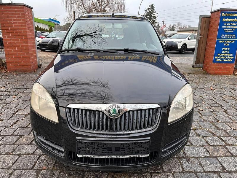 Gebraucht Skoda Roomster Style 64 PS (47 kW) 2006 Schwarz Van / Kleinbus