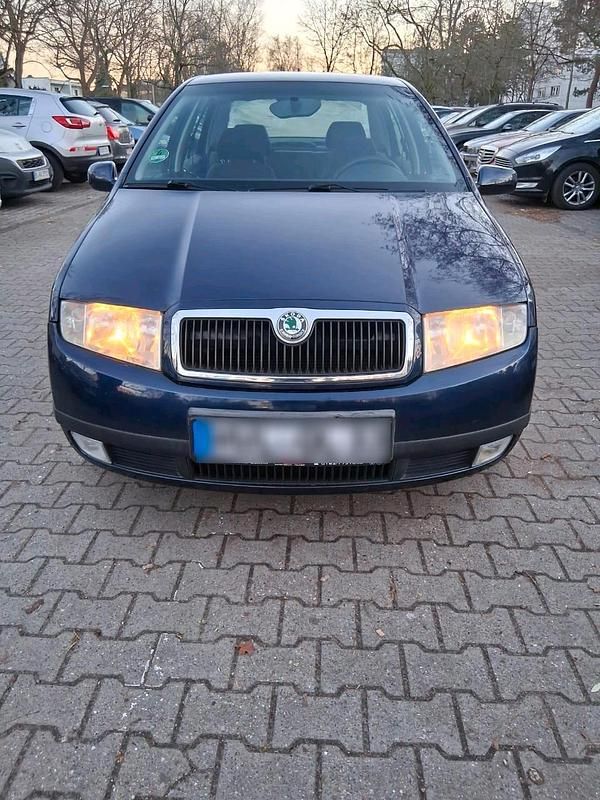 Gebraucht Skoda Fabia 75 PS (55 kW) 2002 Blau Limousine