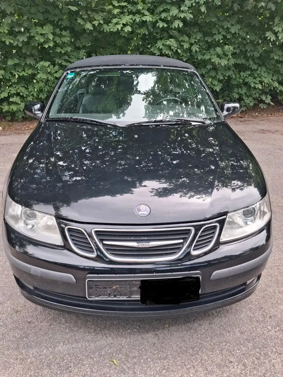 Gebraucht Saab 9-3 Cabriolet Vector 209 PS (153 kW) 2003 Schwarz Cabrio