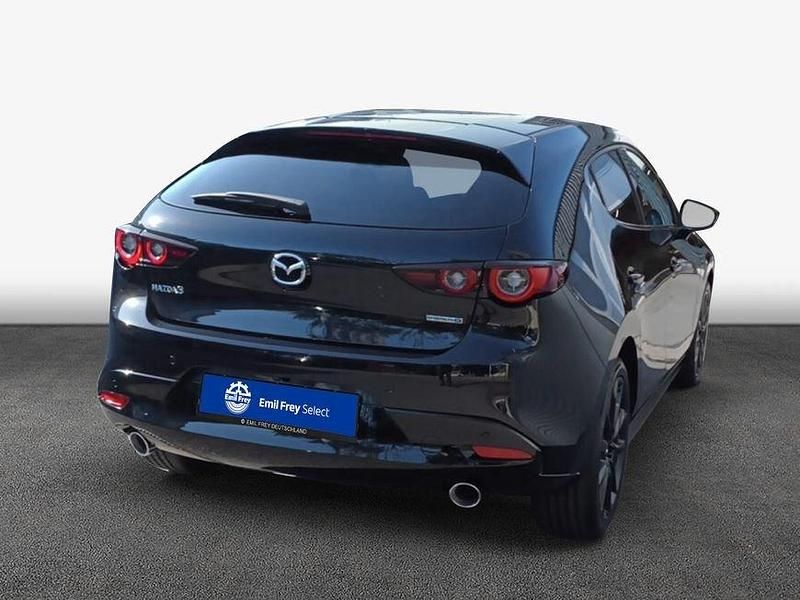 Gebraucht Mazda 3 Exclusive-Line 186 PS (136 kW) 2024 Jet black metallic Kleinwagen