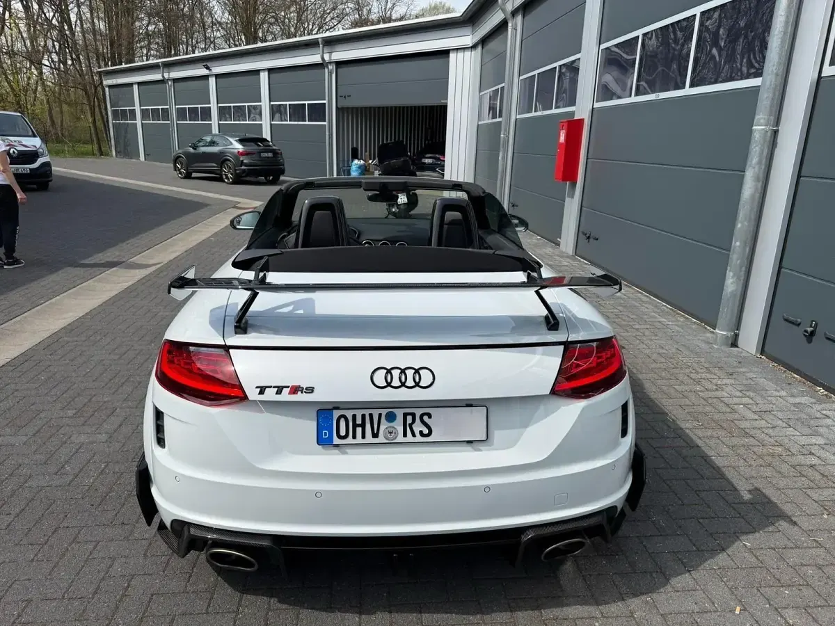 Gebraucht Audi TT Roadster Sport 400 PS (294 kW) 2019 Weiß Cabrio