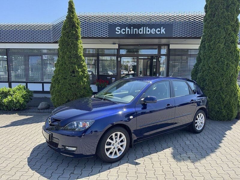 Blau Gebraucht 2009 Mazda 3 Active Limousine | 5.990 € (Teuer) - Bild 1/4