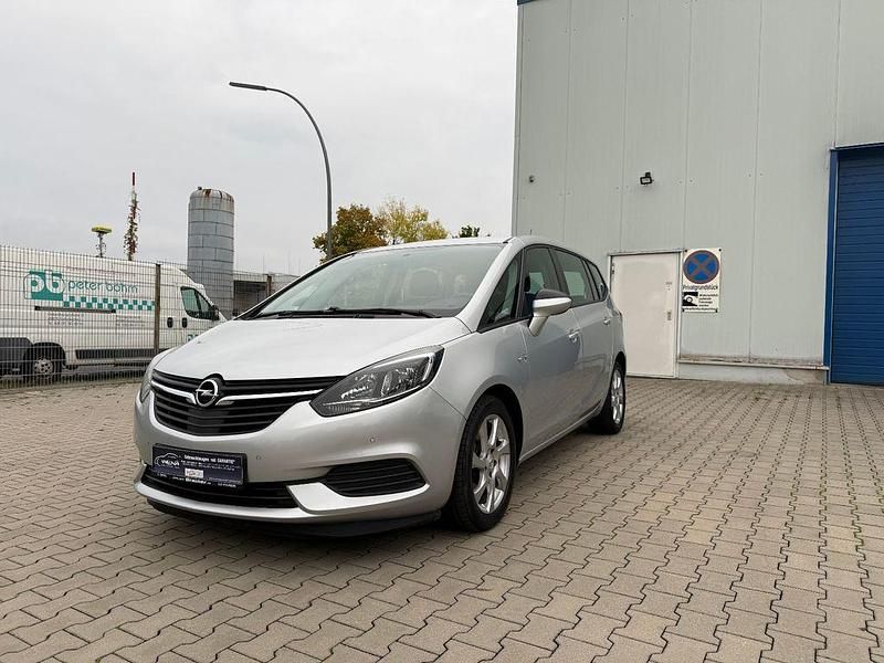 Silber Gebraucht 2018 Opel Zafira Tourer Edition Van / Kleinbus | 12.999 € (Guter Preis) - Bild 1/4