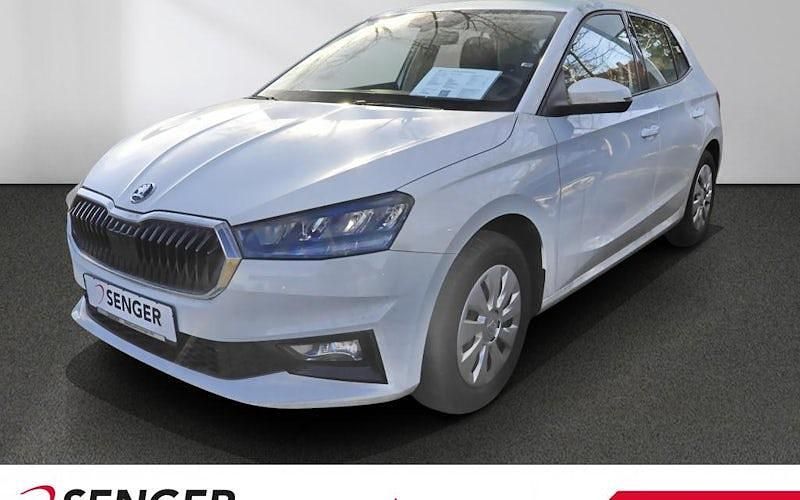 Gebraucht Skoda Fabia Selection 116 PS (85 kW) 2024 Moonweiß perleffekt Kleinwagen