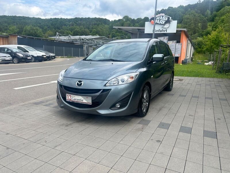 Grau Gebraucht 2012 Mazda 5 Edition Van / Kleinbus | 8.899 € (Etwas zu teuer) - Bild 1/4