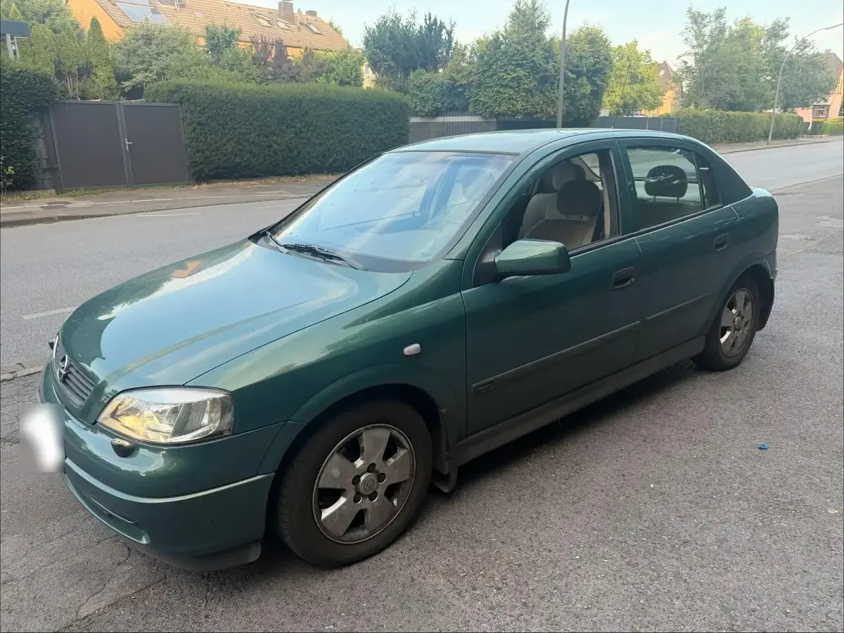 Gebraucht Opel Astra Elegance 125 PS (91 kW) 2002 Grün Limousine