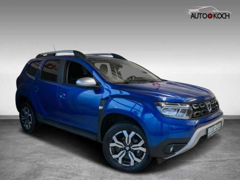 Blau Gebraucht 2022 Dacia Duster Prestige SUV | 22.449 € (Etwas zu teuer) - Bild 1/4