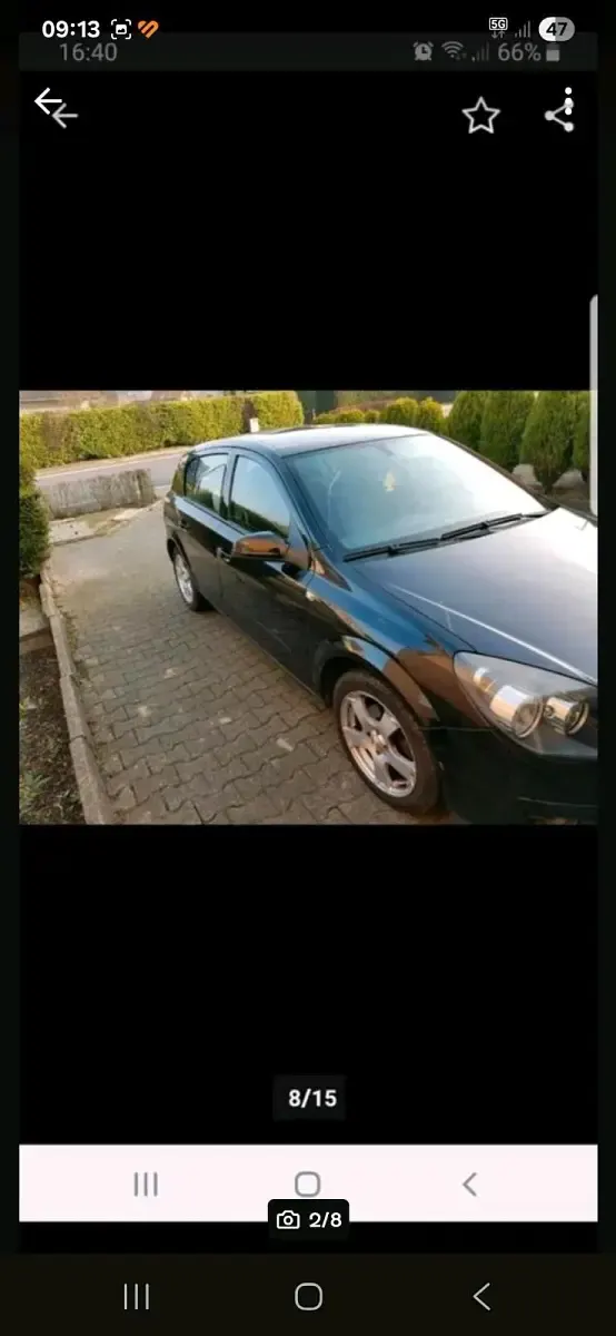 Gebraucht Opel Astra 90 PS (66 kW) 2004 Schwarz Limousine