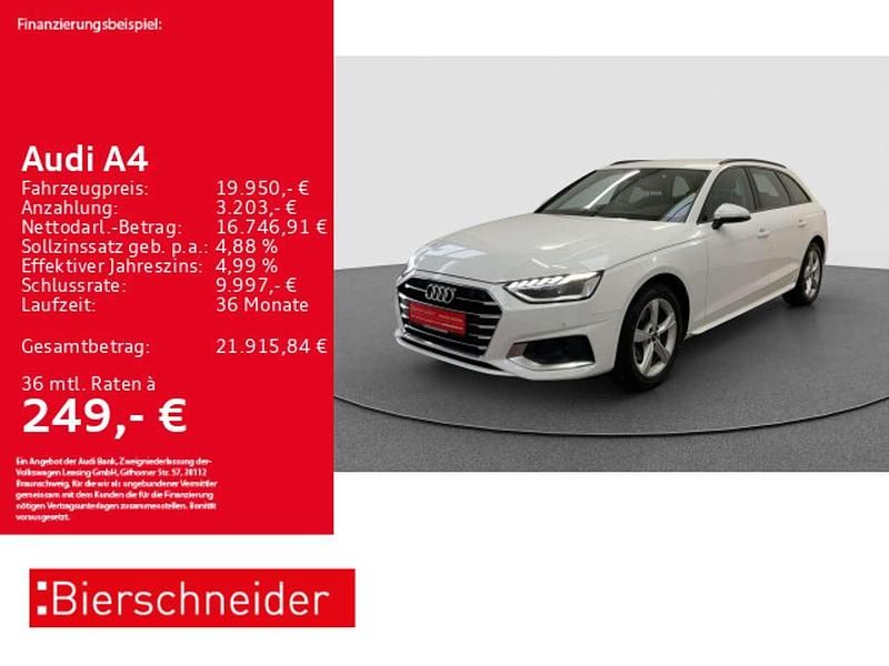 Ibisweiß Gebraucht 2022 Audi A4 Advanced Kombi | 19.950 € (Guter Preis) - Bild 1/3