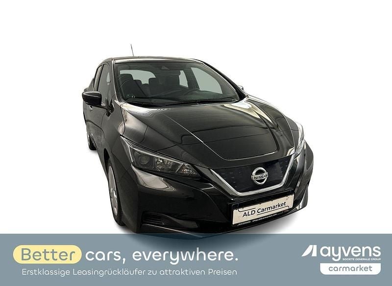 Gebraucht Nissan Leaf Visia 110 kW (150 PS) 2021 Schwarz Kleinwagen