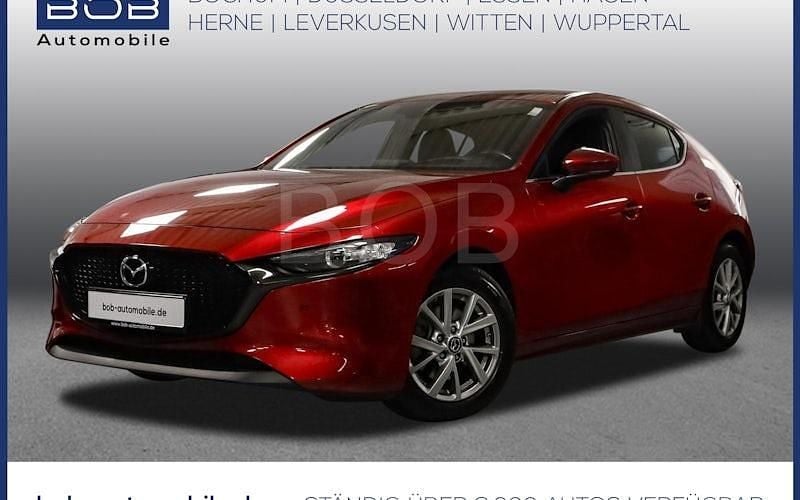 Soulred crystal (rot) (rot) Gebraucht 2022 Mazda 3 Limousine | 22.888 € (Fairer Preis) - Bild 1/4