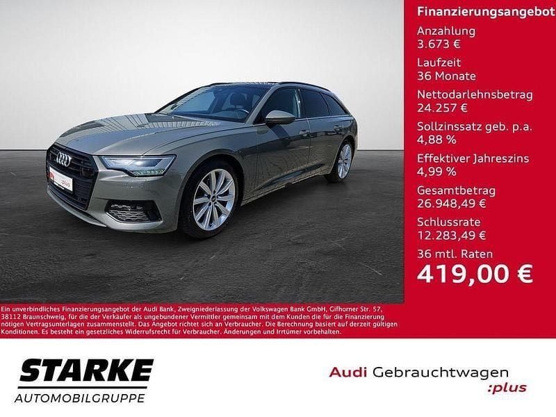Grau Gebraucht 2022 Audi A6 Sport Kombi | 27.930 € (Fairer Preis) - Bild 1/4