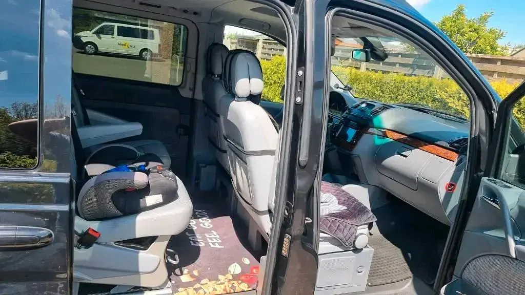 Gebraucht Mercedes Viano 224 PS (164 kW) 2010 Schwarz Van / Kleinbus