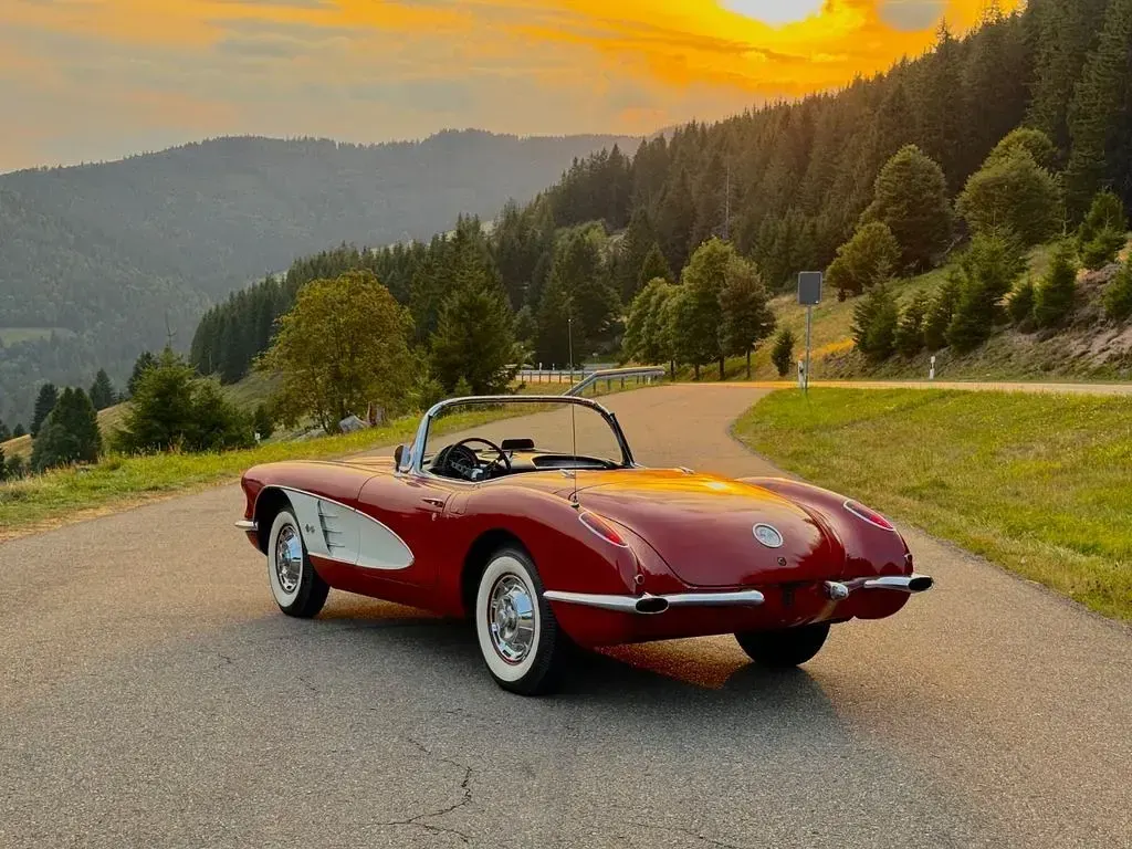 Gebraucht Corvette C1 349 PS (256 kW) 1959 Rot Cabrio