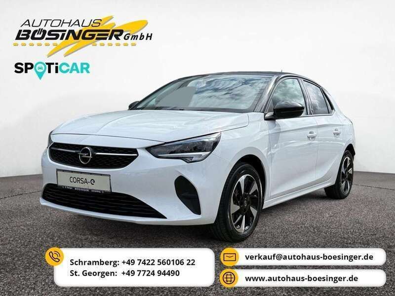 Jade weiss/arktis weiss Gebraucht 2022 Opel Corsa-e Edition Kleinwagen | 18.290 € (Fairer Preis) - Bild 1/4
