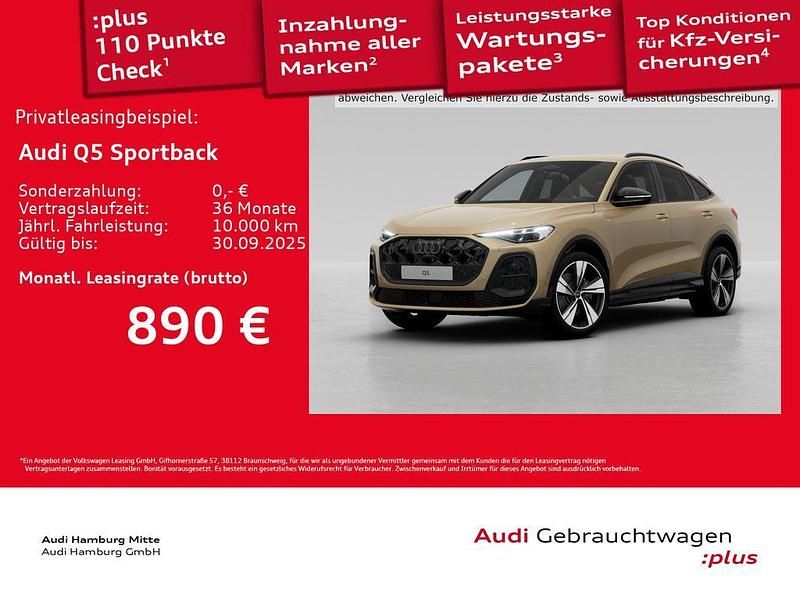 Sakhirgold metallic Gebraucht 2025 Audi Q5 Sportback Ambiente SUV | 74.448 € - Bild 1/3