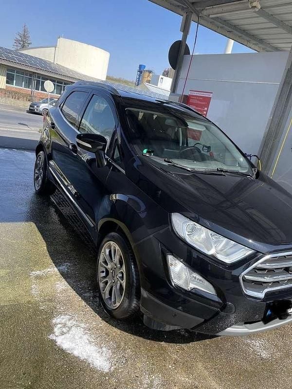 Brugt Ford Ecosport Titanium 125 HK (91 kW) 2019 Sort SUV