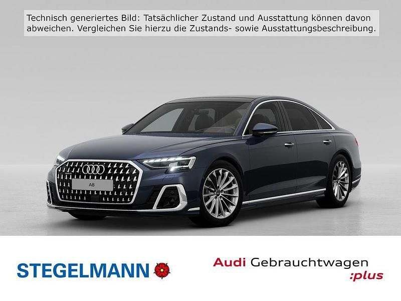 Firmamentblau metallic Gebraucht 2024 Audi A8 Ambiente Limousine | 66.810 € (Guter Preis) - Bild 1/4
