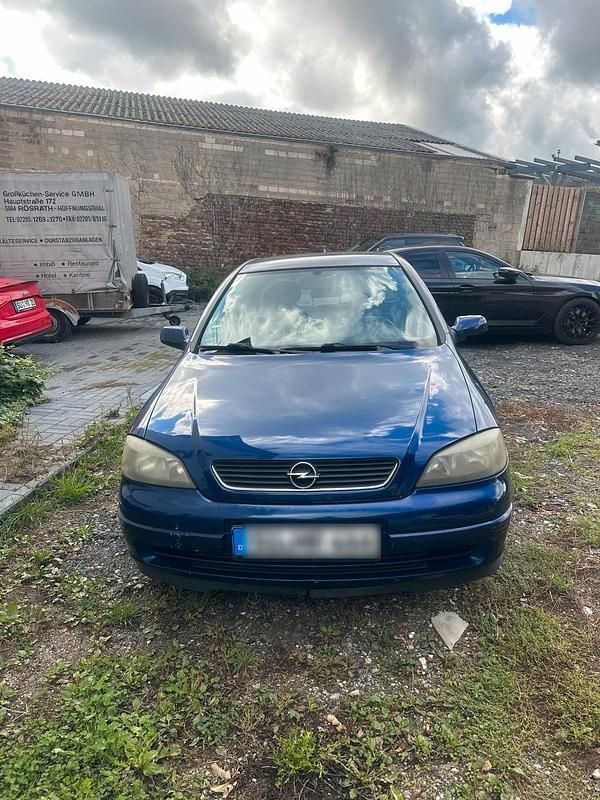 Blau Gebraucht 2003 Opel Astra Limousine | 1.399 € (Guter Preis) - Bild 1/3