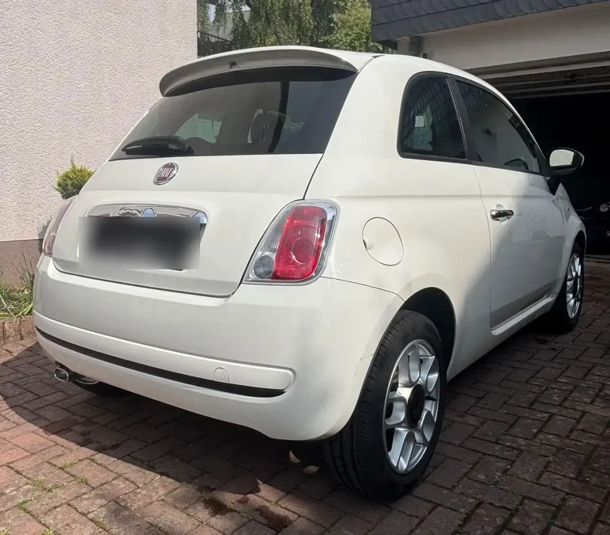 Gebraucht Fiat 500 Lounge 69 PS (50 kW) 2012 Schwarz Kleinwagen