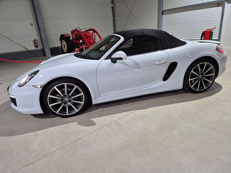 Weiß Gebraucht 2015 Porsche Boxster Cabrio | 46.981 € (Fairer Preis) - Bild 1/4