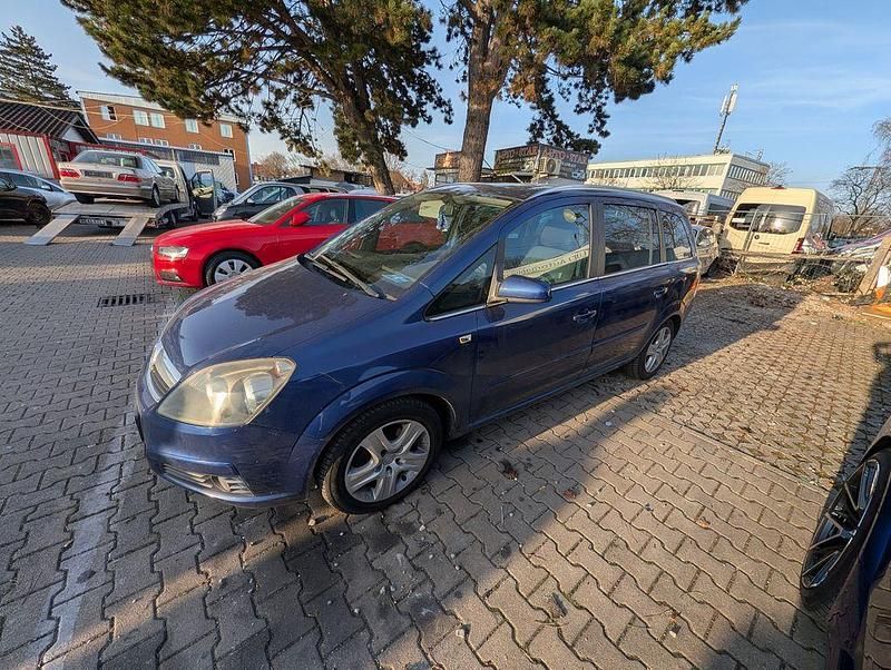 Gebraucht Opel Zafira Edition 140 PS (102 kW) 2007 Blau Van / Kleinbus