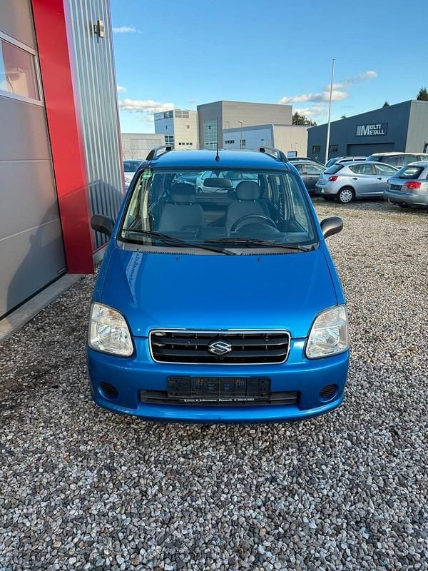 Gebraucht Suzuki Wagon R+ 94 PS (69 kW) 2004 Blau Van / Kleinbus