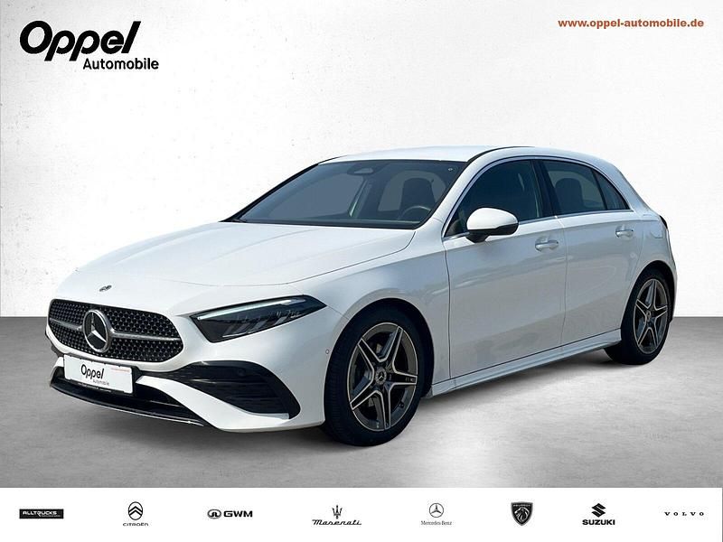 Polarweiss unilack Gebraucht 2024 Mercedes A180 AMG line Limousine | 30.999 € (Fairer Preis) - Bild 1/3