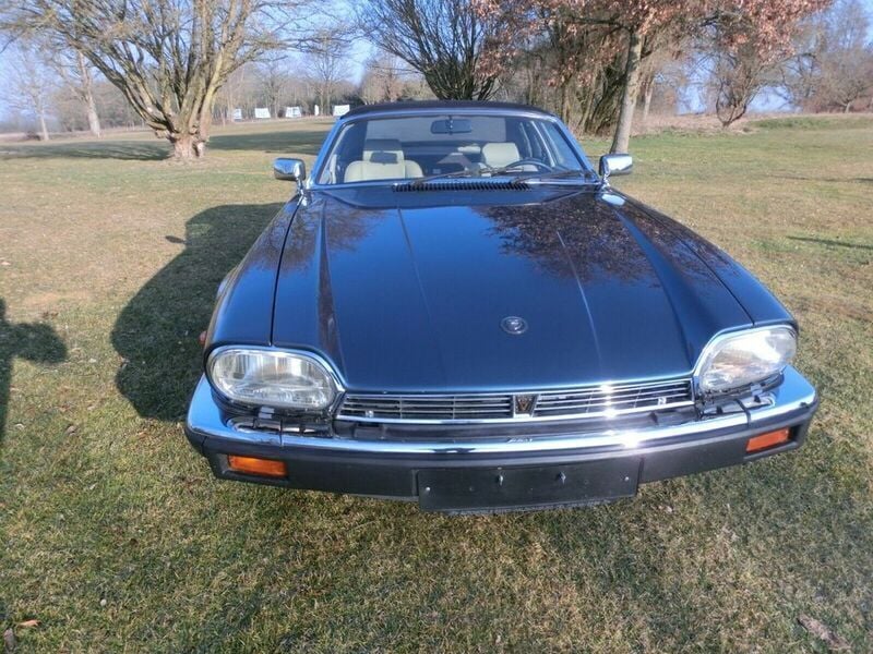 Gebraucht Jaguar XJS 295 PS (216 kW) 1986 Blau metallic Cabrio