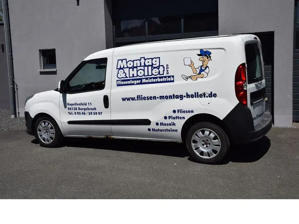 Gebraucht Fiat Doblò 101 PS (74 kW) 2010 Weiß Van / Kleinbus