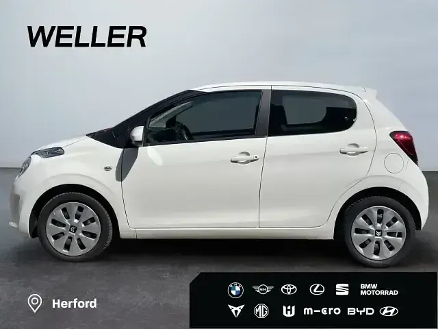 Gebraucht Citroën C1 Feel 72 PS (52 kW) 2021 Weiss Kleinwagen