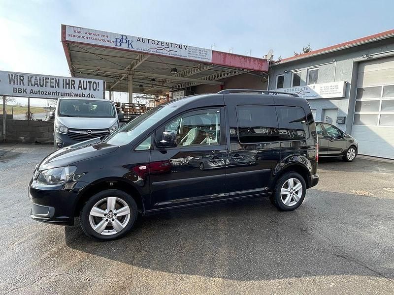 Gebraucht VW Caddy Trendline 102 PS (75 kW) 2012 Schwarz Van / Kleinbus