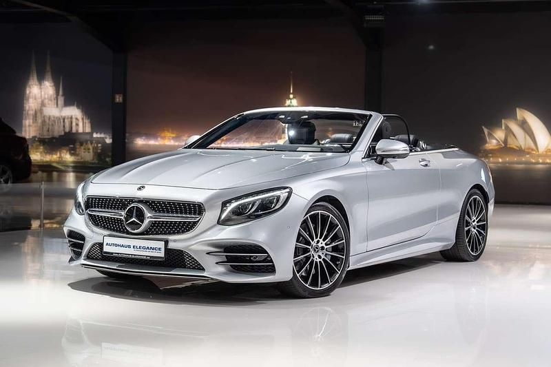 Grau Gebraucht 2019 Mercedes S560 AMG line Plus Limousine | 107.980 € - Bild 1/4