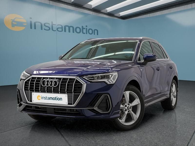 Blau Gebraucht 2024 Audi Q3 S-Line SUV | 42.949 € (Fairer Preis) - Bild 1/4