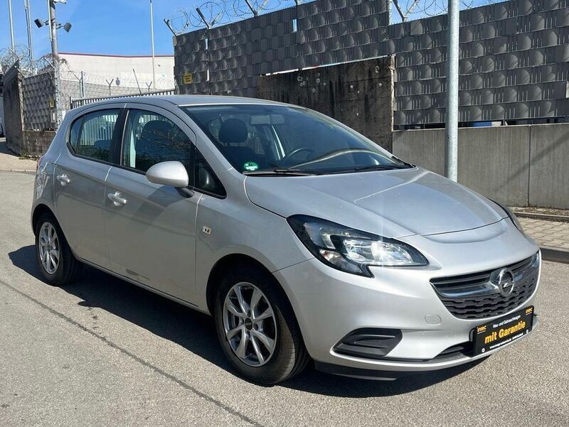 Silber Gebraucht 2017 Opel Corsa Edition Limousine | 7.490 € (Guter Preis) - Bild 1/4