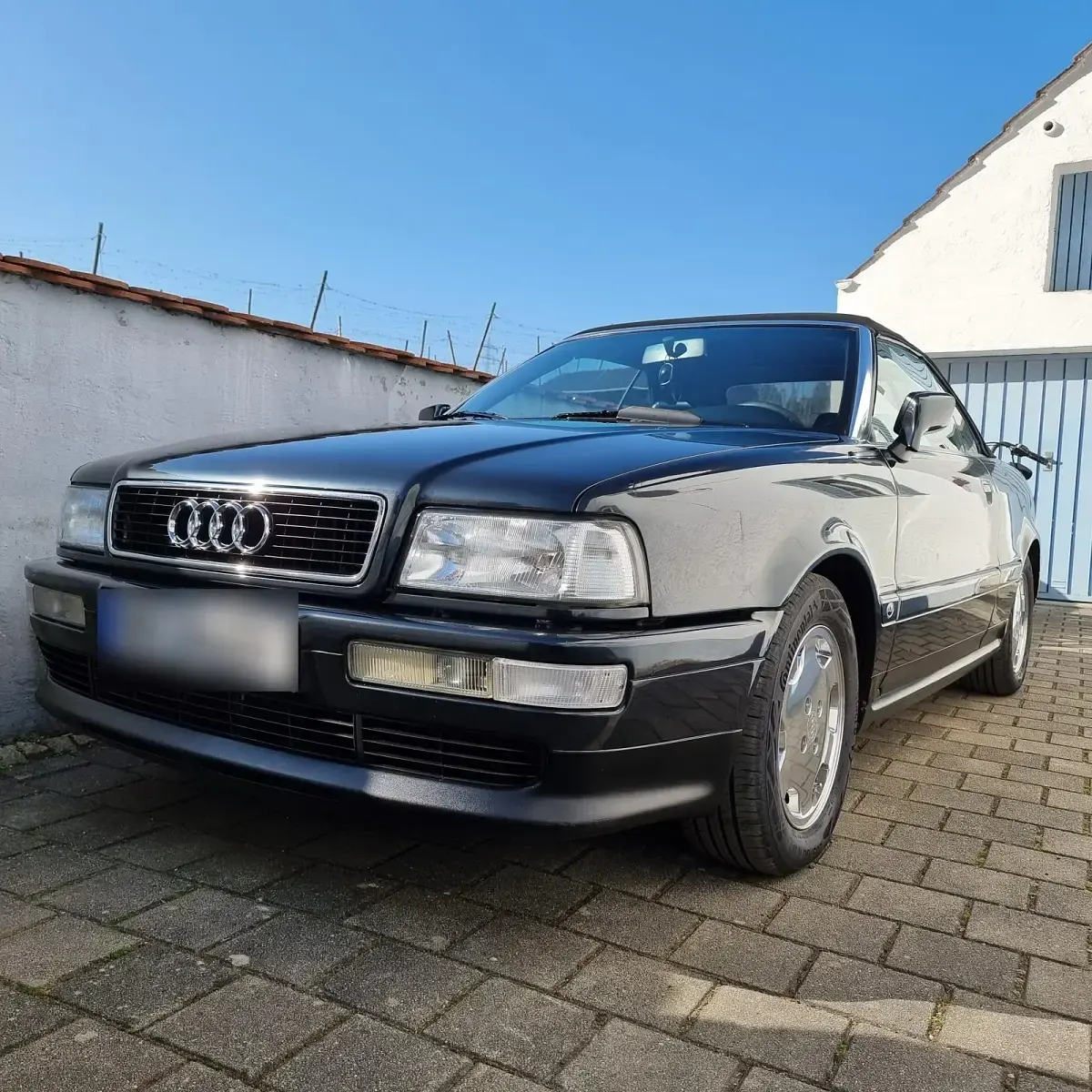 Gebraucht Audi Cabriolet 150 PS (110 kW) 1994 Schwarz Cabrio