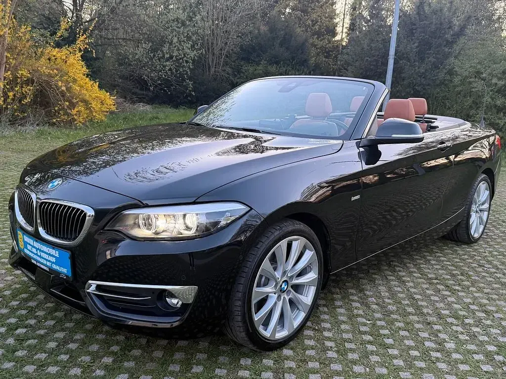 Gebraucht BMW 230 Luxury Line 252 PS (185 kW) 2017 Schwarz Cabrio