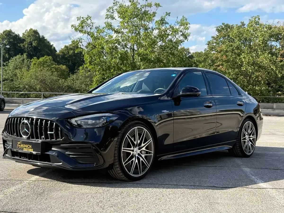 Gebraucht Mercedes C43 AMG AMG 408 PS (300 kW) 2024 Obsidianschwarz  metalliclack Limousine