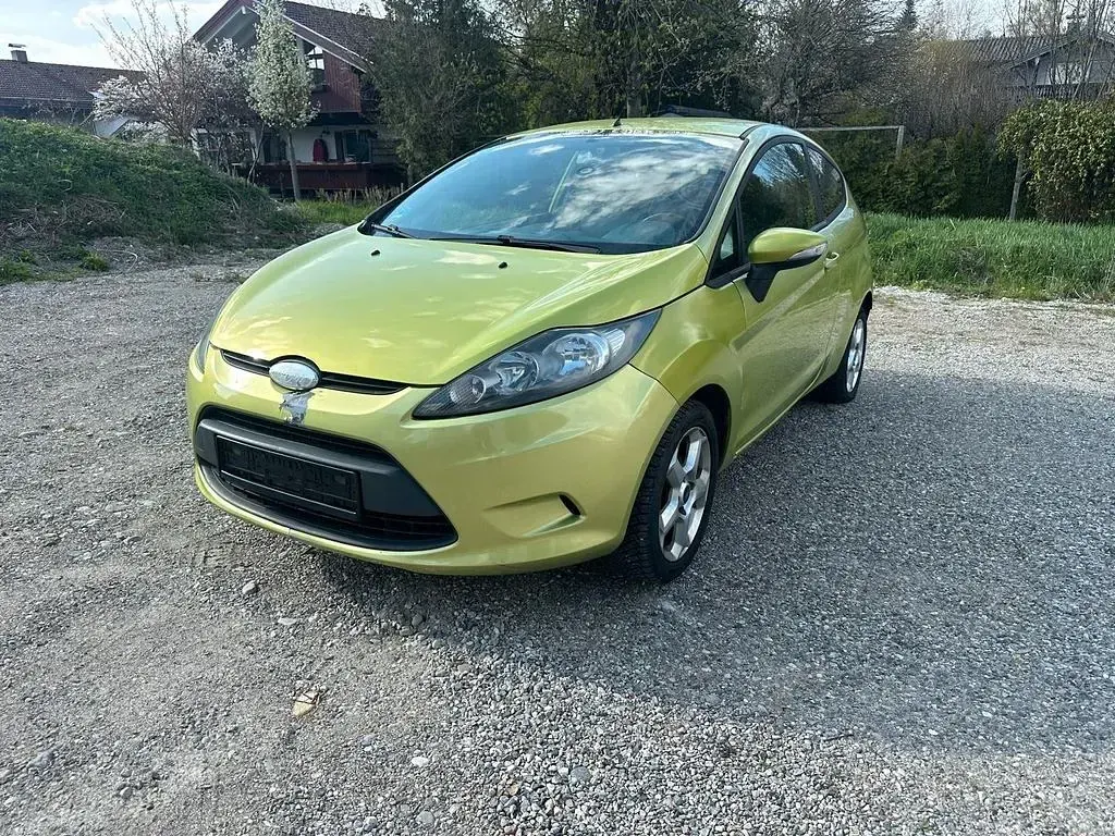 Gebraucht Ford Fiesta 82 PS (60 kW) 2008 Grün Kleinwagen